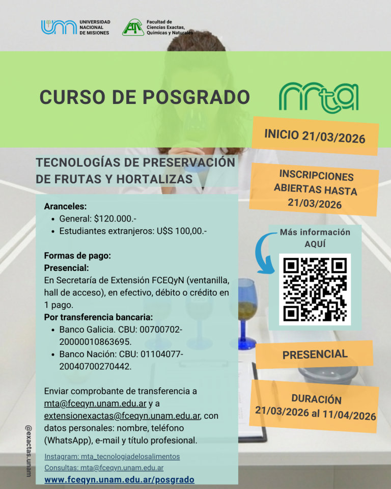 Aranceles y formas de pago