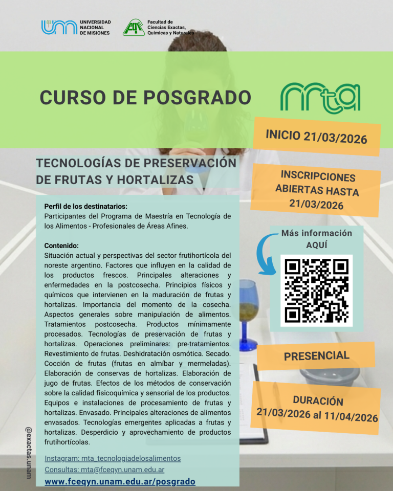 Destinatarios y temario