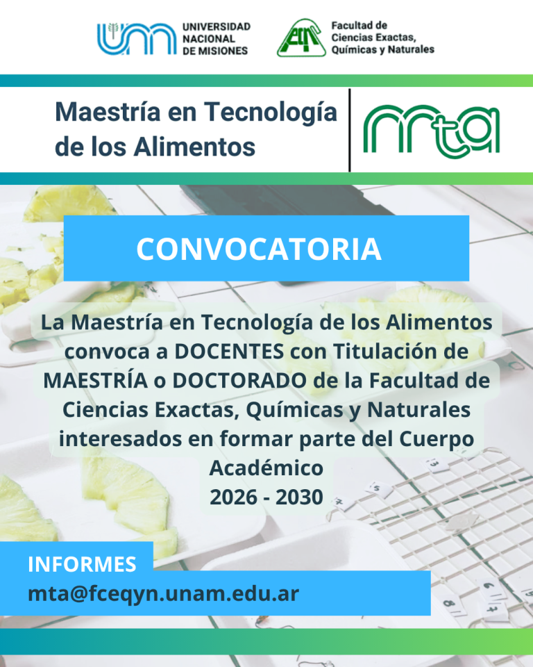 Convocatoria DOCENTES