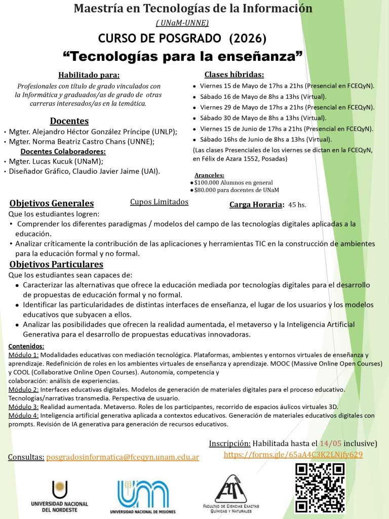Curso de Posgrado - Tecnologías para la Enseñanza - 2026 VF_page-0001