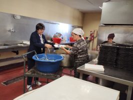 Segundo encuentro. Comedor del Módulo Apóstoles.
