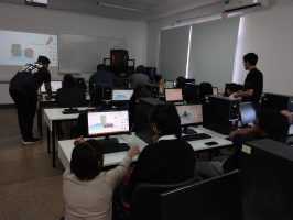 Segundo encuentro. Trabajando en el laboratorio principal del Módulo Apóstoles