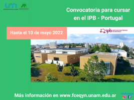 convocatoria IPB Portugal 2022